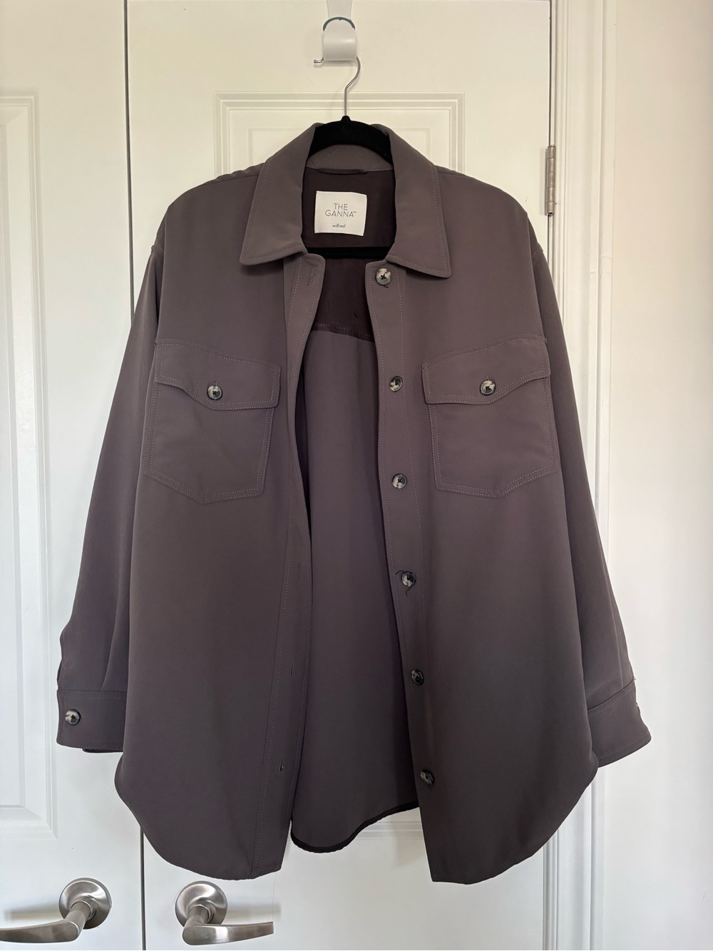 Aritzia Wilfred Ganna crepette jacket